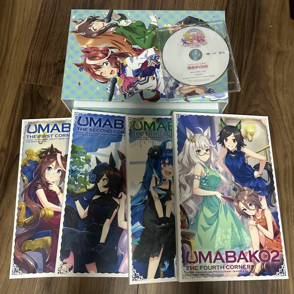 『ウマ箱2』ウマ娘 プリティーダービー Season 2 [Blu-ray]全4巻　Amazon収納BOX 特典ディスク