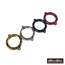 バイク用品 Mr Quick製 HONDA ホンダ CC110 クロスカブ クリア シリンダー ヘッドサイドカバー ゴールド/カムチェーン【メール便200円】_画像5