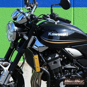 【大特価 1円～】バイク用品 KAWASAKI カワサキ Z900RS/Z900RSカフェ用 フレームカバー ブラックメッキ/被せ式 ドレスアップ【送料800円】の画像4