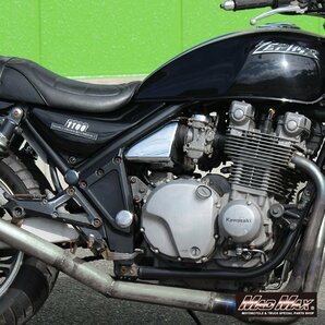 【大特価1円～】バイク用品 KAWASAKI カワサキ ゼファー1100 エアクリーナーカバー メッキ/ZRT10A ZEPHYR サイドカバー【送料800円】の画像5