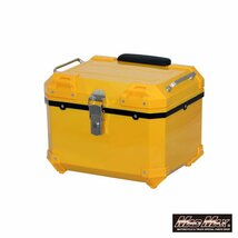 バイク用品 リアボックス E520 トップケース 45L イエロー/クロスカブ ハンターカブ パニアケース 収納ボックス 通勤【送料800円】_画像2