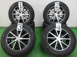 4本 社外 16インチ 6.5J スタッドレス ブリヂストン ブリザック VRX3 2021年 215/65R16 カローラクロス C-HR アルファード ヴェルファイア