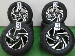 4ps.@WREST 16 -inch 6.5J +45 114.3 studless Bridgestone Blizzak VRX2 205/65R16 Toyota Yaris Cross Camry Estima flat surface seat 