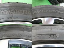 4本 VENERDI LEVOLTE 20インチ 8.5J +35 5H 114.3 ラジアル YOKOHAMA AVID ENVigor 2021年 245/40R20 アルファード ヴェルファイア 20 30_画像7