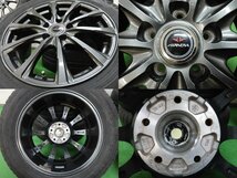 4本 AIRNOVA 17インチ 7J+48 114.3 スタッドレス ダンロップ ウインターマックス03 2021年 215/60R17 エスティマ C-HR UX オデッセイ CX-30_画像6