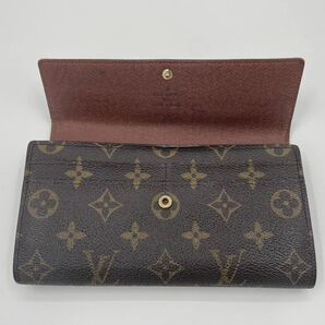 LOUIS VUITTON ルイヴィトン モノグラム ポルトフォイユ サラ 長財布 二つ折り財布 ウォレット 現状品の画像4