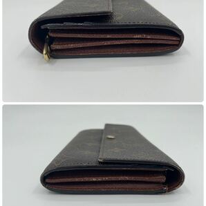 LOUIS VUITTON ルイヴィトン モノグラム ポルトフォイユ サラ 長財布 二つ折り財布 ウォレット 現状品の画像3