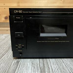 Nakamichi ナカミチ カセットデッキ CR-50 Discrete Head 通電、簡易動作確認済みの画像2