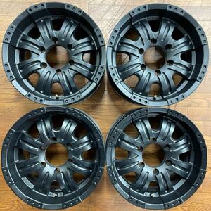 ☆中古品 フレーダーマウス クエルボ8 16×7.5J ハイエース200系 ホイール4本セット ☆