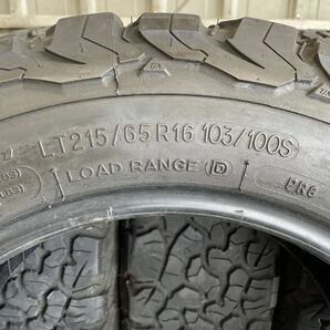 ☆中古品 BFGoodrich All-Terrain T/A LT215/65R16 103/100S タイヤ4本セット 2021年製☆の画像8