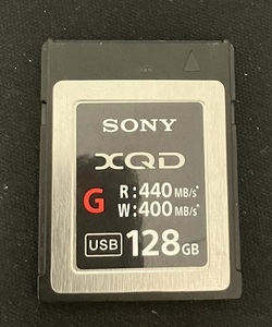 SONY XQDカード QD-G128E 128GB 中古 送料込み