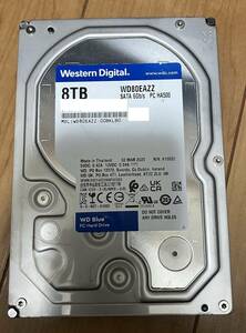 Western Digital WD80EAZZ-00BKLB0 SATA 8TB HDD 3.5インチ 中古 送料込み BEK