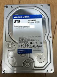 Western Digital WD80EAZZ-00BKLB0 SATA 8TB HDD 3.5インチ 中古 送料込み VJK