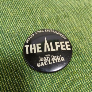 激レア● THE ALFEE Jean Paul GAULTTER コラボ 缶バッジ●ジャンポールゴルチエ アルフィー オンワード