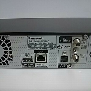 パナソニック DMR-BW780 ブルーレイレコーダー 750GB(2番組W録画） 地デジ・BS・CS 新品リモコン付《整備済・フルメンテナンス品》の画像6