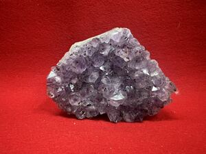 アメジスト　クラスター　珍しい内包物が沢山　amethyst 原石 天然石 パワーストーン 約550g