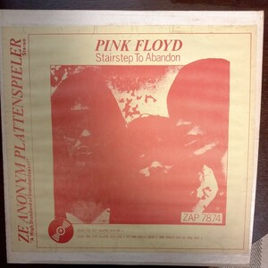 pink floyd ピンク・フロイド stairstep to abandon live ライブ analog record vinyl レコード アナログ lp 