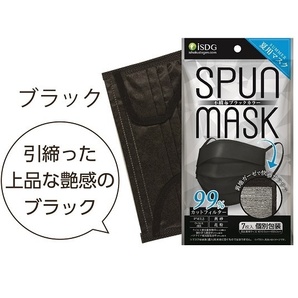 6袋セット/新品/SPUN MASK スパンマスク/不織布マスク 裏地 ガーゼ マスク 不織布 6袋 42枚 風邪 黄砂 PM2.5 花粉 ウィルス ますくの画像6