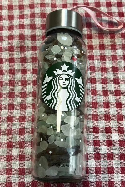スターバックス　瓶　シーグラス　シーガラス　400g 韓国　キャンディー ボトル
