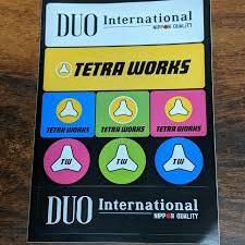 【送料84円】テトラワーク　スキャンペーン　duo デュオ【非売品】ステッカー・シール