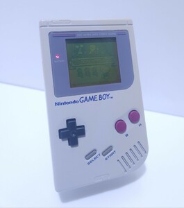 動作品 レトロゲーム 希少品 初代ゲームボーイ Nintendo GAMEBOY DMG-01(H-262)