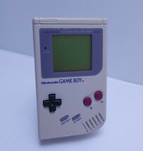 動作品 レトロゲーム 希少品 初代ゲームボーイ Nintendo GAMEBOY DMG-01(H-269)_画像1