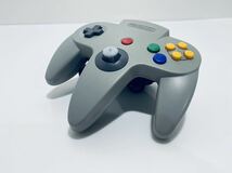 レトロゲーム N64 コントローラー 美品 / 動作品 本物 Nintendo ニンテンドー64 コントローラ (H-214)_画像1