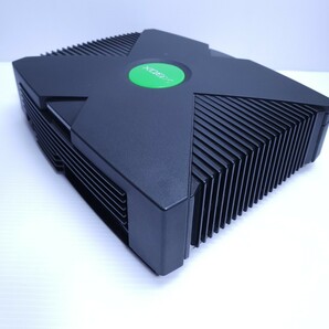 動作品 レトロゲームXBOX 初代 本体 Microsoft マイクロソフト+DVD リモコン セット 希少品 (H-193)の画像6