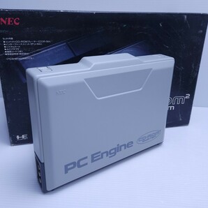 美品 動作品 NEC PC Engine PCエンジン PI-TG001 本体 コントローラー レトロゲーム CD-ROM2+インターフェイスユニット箱付セット(M-82)の画像6