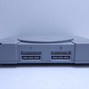 レトロゲーム / 動作品 PS1 PlayStationプレイステーション1 SCPH-9000 箱付き 純正 コントローラ, AVケーブル 付 希少品(H-224)の画像6