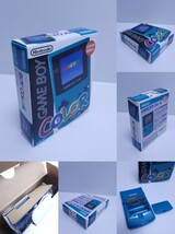 極美品 /動作品 任天堂 ニンテンドー Nintendo　GAMEBOYCOLOR ゲームボーイカラー グリーン CGB-001 携帯ゲーム レトロ 希少品 箱付(H-214)_画像10
