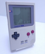 動作品 GBP ゲームボーイ ポケット 本体 Gameboy pocket MGB-001 レトロゲーム 希少品(H-267)_画像1