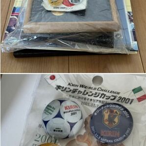 (R4-45) まとめ売り サッカー 記念品 など Jリーグ ガンバ大阪 優勝記念 フォトフレーム 1998 W杯 フランス USJ オープン記念品 などの画像7