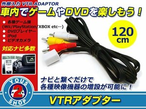 メール便 日産 ウイングロード Y12 H19.1～H22.8 VTR 外部入力アダプター