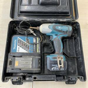 makita TS130D 14.4V インパクトドライバ BL1430 3.0Ah バッテリー 充電器 ケース付き マキタ 動作確認済み