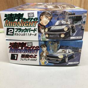 (12) FUJIMI 湾岸ミッドナイト プラモ 2個セット 未組立 未検品 1/24 悪魔のZ ブラックバード ポルシェ911ターボ フェアレディ s30zの画像8