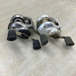 ③ SHIMANO シマノ CHINUMATIC 1000 1000XT ベイトリール 2点まとめて 現状品 ジャンク品扱い