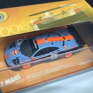 (12) ミニチャンプス McLaren F1 GTR LE MANS 1997 1/43 ミニカー 現状品 の画像2