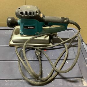 ⑤ makita マキタ BO4900v 仕上サンダ 現状品 簡単な動作確認のみ 