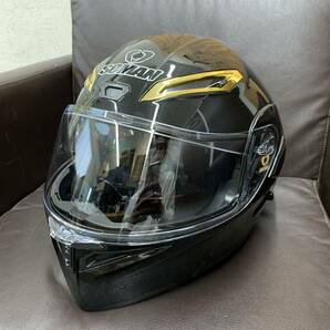 SOMAN DOT FMVSS No.218 Lサイズ ヘルメット黒 ブラックの画像2