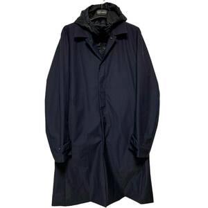 【即決】 DESCENTE デサント 3way ステンカラーフードスタイリッシュコート / LL / ネイビー / シンサレート(TM) ハイロフト 7741M194