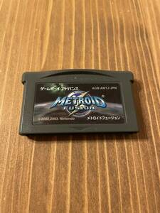 【中古・動作確認済み・ガイドブック付き】Nintendo　メトロイド　フュージョン　GBA