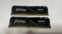 Kingston Fury Beast DDR4 RGB DDR4-3600 32GB (16GBx2枚組) PC4-28800 KF436C18BBAK2/32 XMP2.0対応 _画像1