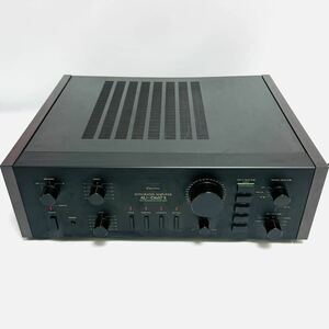 SANSUI Sansui AU-D607X pre-main amplifier landscape sound equipment TWIN DIAMOND BALANCED DRIVE black audio 