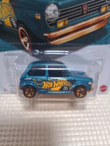 HOT WHEELS ホットウィール パール＆クローム 56周年 CUSTOM '70 Honda N600 ホンダ アニバーサリーアソート N360 カスタム_画像2