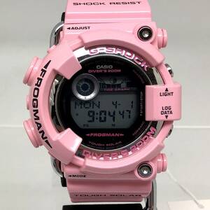 G-SHOCK CASIO カシオ 腕時計 GF-8250K-4JR フロッグマン FROGMAN 2014年 イルクジ ピンク デジタル タフソーラー 【ITBFI9QKOZV4】