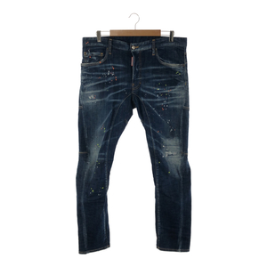 DSQUARED2 ディースクエアード 【men3771M】 TIDY BIKER JEAN S74LB1310 テーパードデニムパンツ ジーンズ インディゴ イタリア製 OC