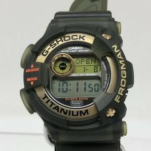 ジャンク G-SHOCK ジーショック CASIO カシオ 腕時計 DW-9902GWC-8 FROGMAN W.C.C.S イルクジ 2000年 グレー スケルトン 【ITGXUJVZSZ3O】の画像1