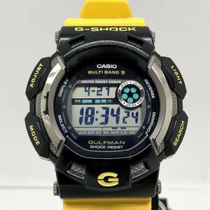 G-Shock Casio Casio Watch GW-9102K-1 Gulfman Gulfman Ilkji 2009 Черно-желтая смола