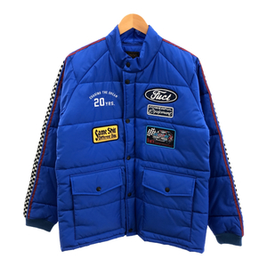 Fuct ファクト 【men3806M】 20th RACING JACKET 20周年 レーシングジャケット ナイロンジャケット 1514 ブルー ナイロン ポリエステル OC